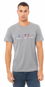 LIFE Athletic Grey Triblend T