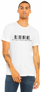 Unisex LIFE Ornament T White