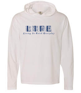 LIFE ORNAMENT Unisex Tshirt Hoodie White