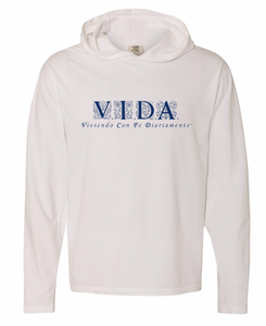 VIDA ORNAMENT Unisex Tshirt Hoodie White