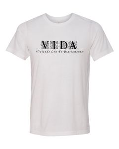 VIDA Unisex LIFE Ornament T White